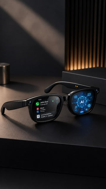 AI Smart Glasses with 8MP Camera