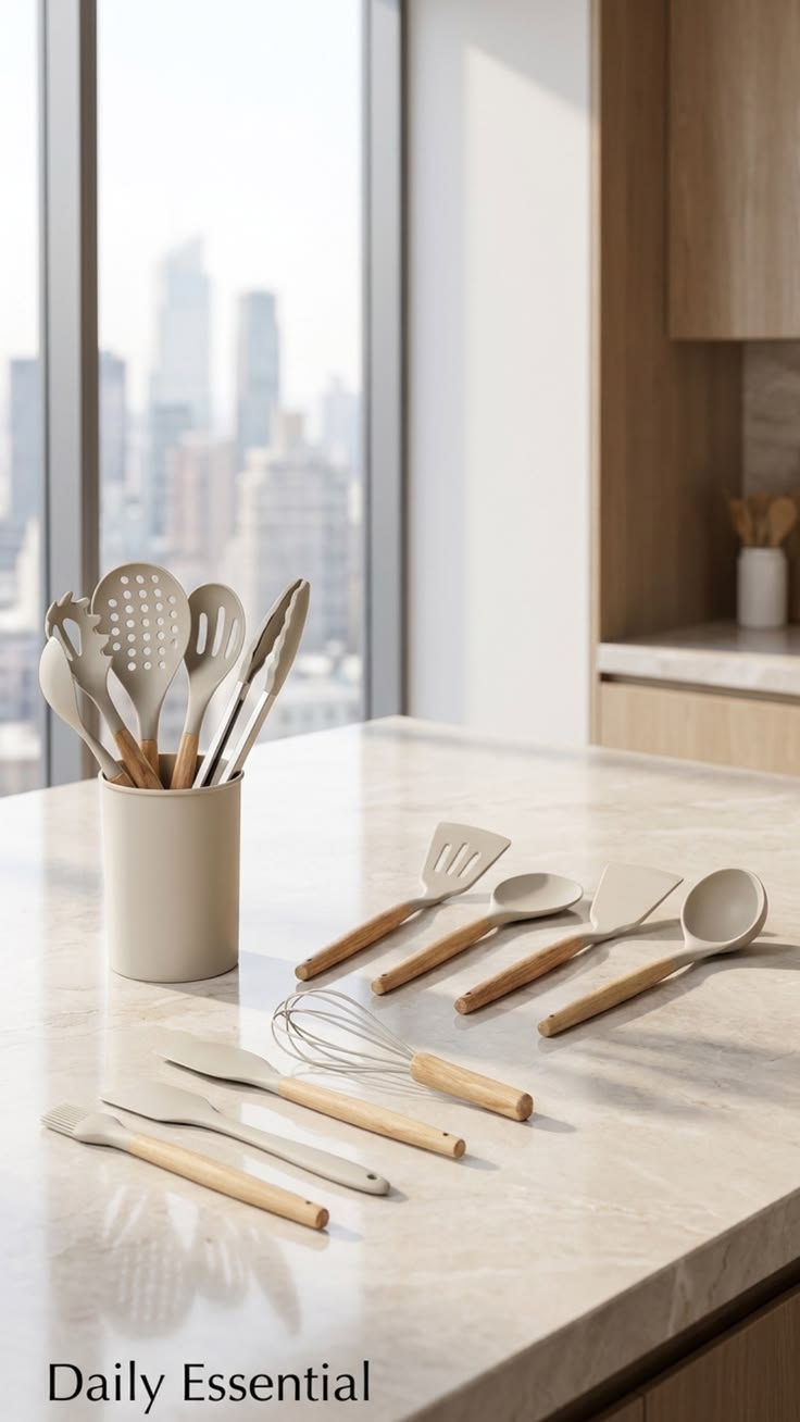 KITCHEN UTENSILS 19 PC