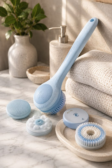 Electric Body Brush for Back and Shower Scrubber