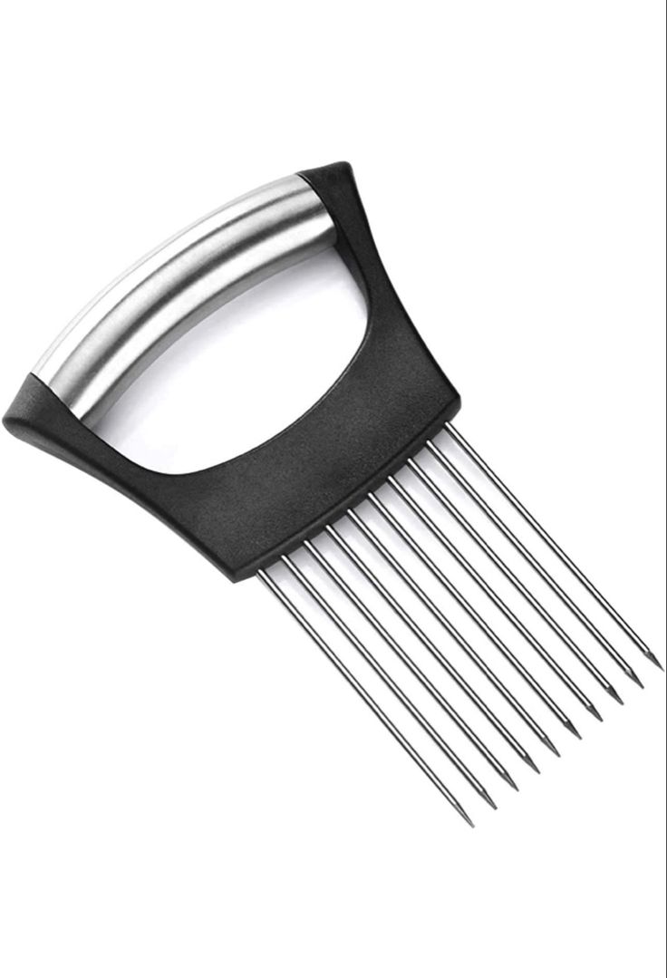 Onion Holder Slicer Vegetable tools Tomato Cutter Stainless Steel Kitchen Gadget