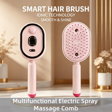 Steam Brush | Rechargeable Detangling Tool with Oil