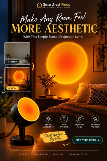 LED Sunset Projection Lamp