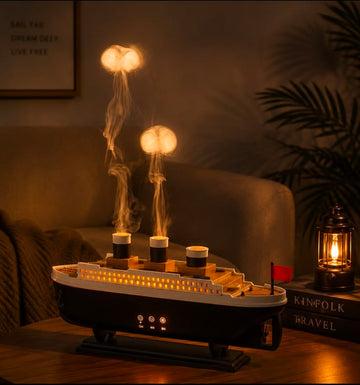 Titanic Steam Ship Design Humidifier Diffuser for Home